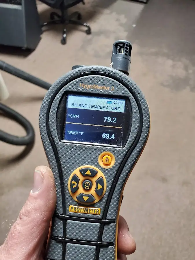 Moisture meter humidity assessment for Mold Remediation & Removal in Airmont